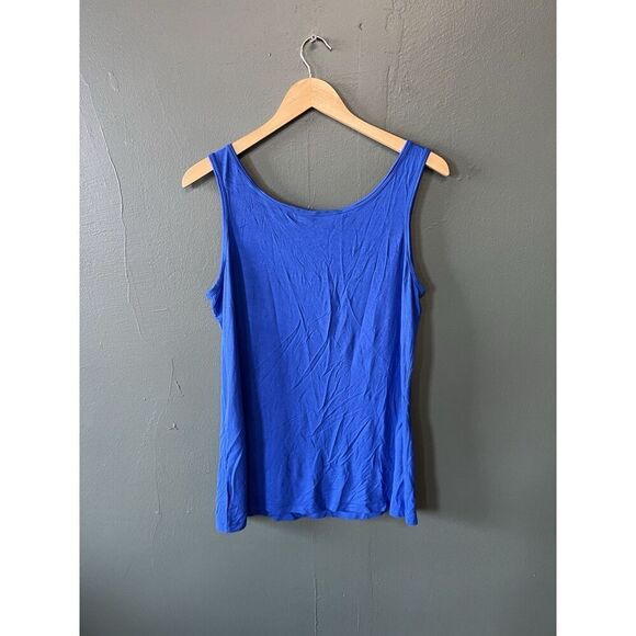 Nike Mens Blue Sleeveless Athletic Running Tank Top Size Small Dri-Fit - Picture 2 of 3